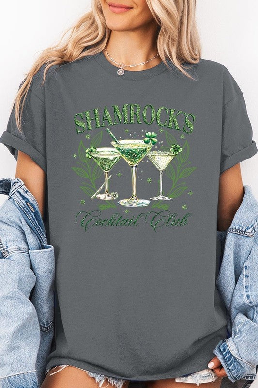 Shamrock's Cocktail Club Graphic Heavy Cotton Tee