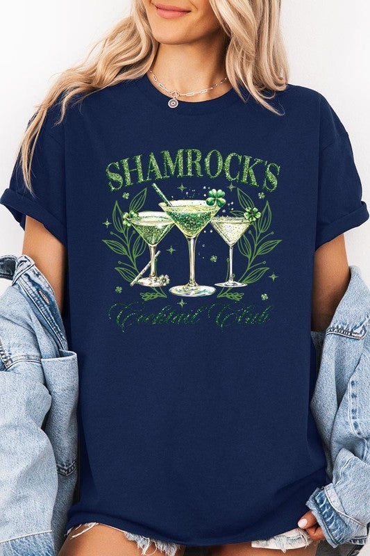 Shamrock's Cocktail Club Graphic Heavy Cotton Tee