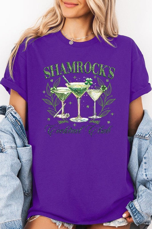 Shamrock's Cocktail Club Graphic Heavy Cotton Tee