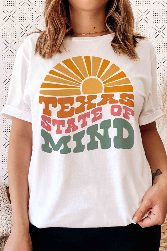 TEXAS STATE OF MIND Graphic T-Shirt