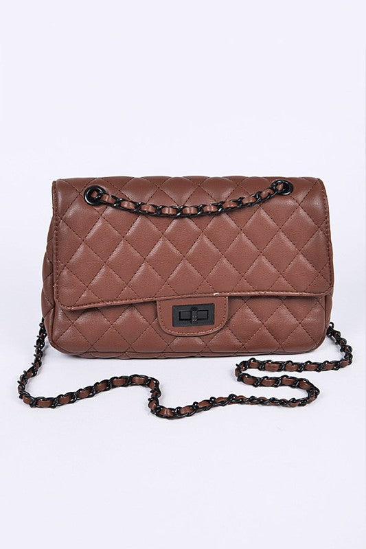 Quilted Iconic Shoulder Bag