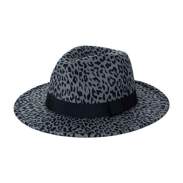 FAUX SUEDE GATSBY STYLE FEDORA