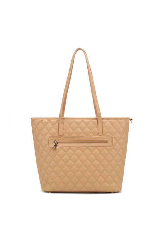 MKF Collection Tansy Quilted Tote Bag by Mia K