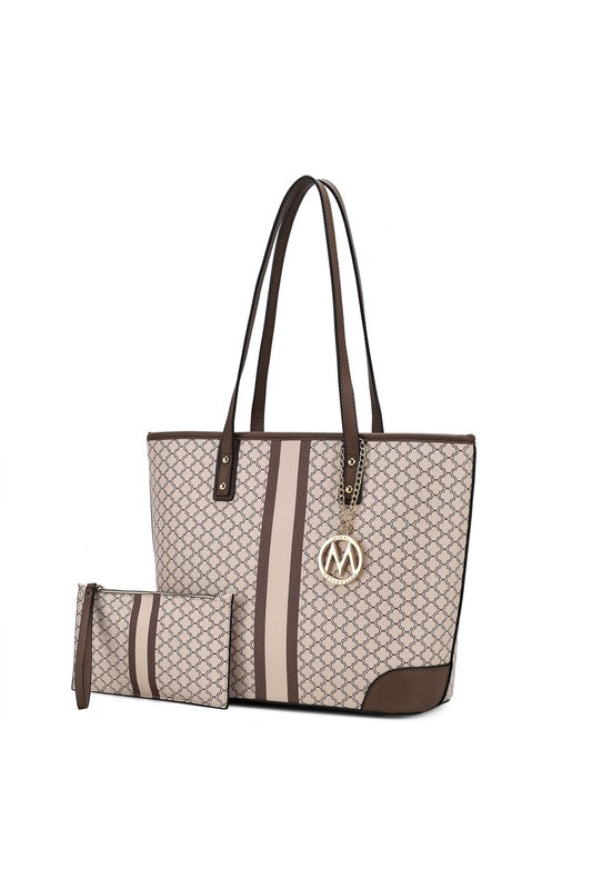 MKF Collection Arya Tote Bag With Wristlet Mia K