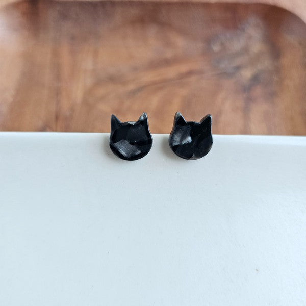 Cat Studs - Black