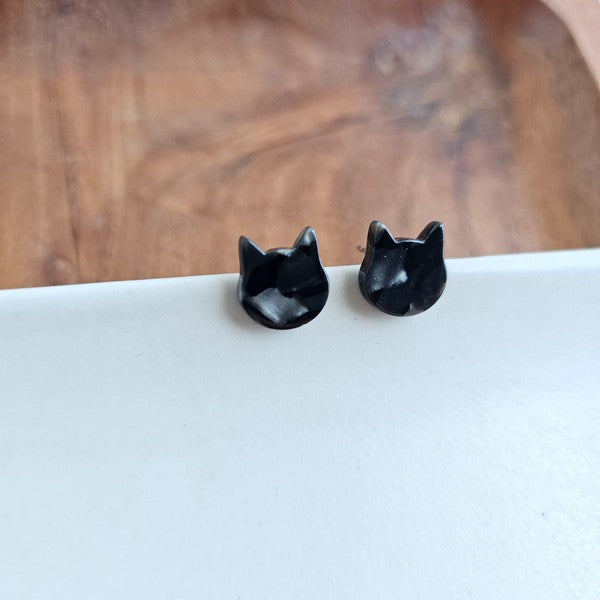 Cat Studs - Black