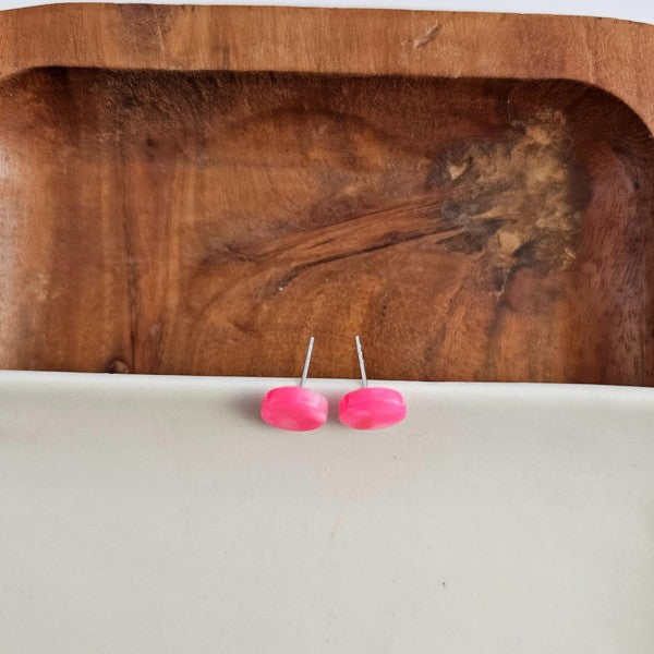 Kate Studs - Hot Pink