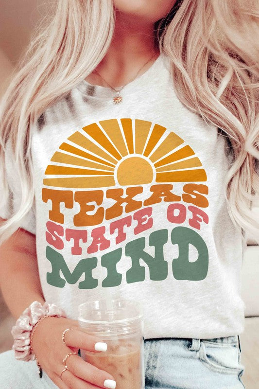 TEXAS STATE OF MIND Graphic T-Shirt