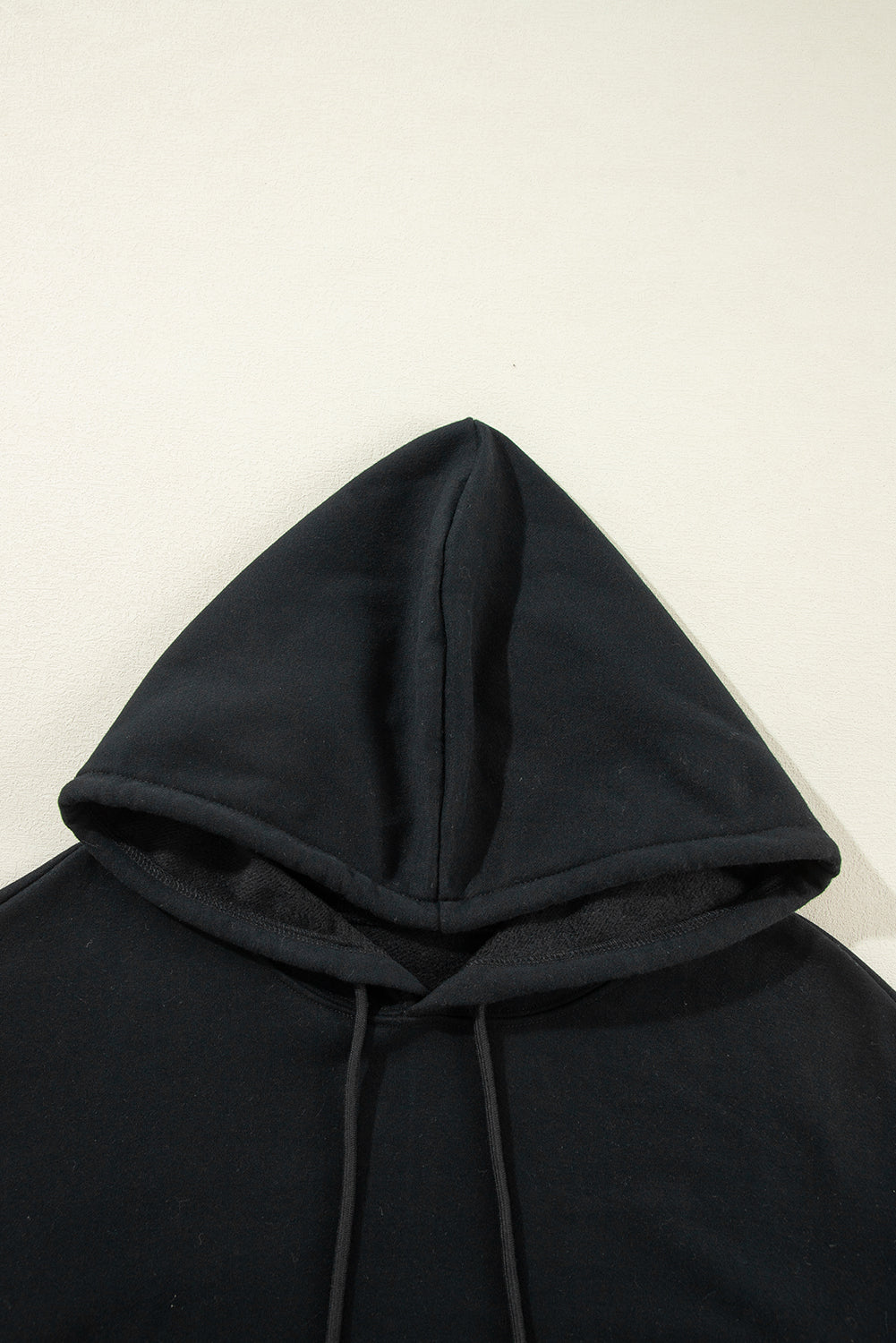 Light Grey Kangaroo Pocket Drawstring Oversized Hoodie